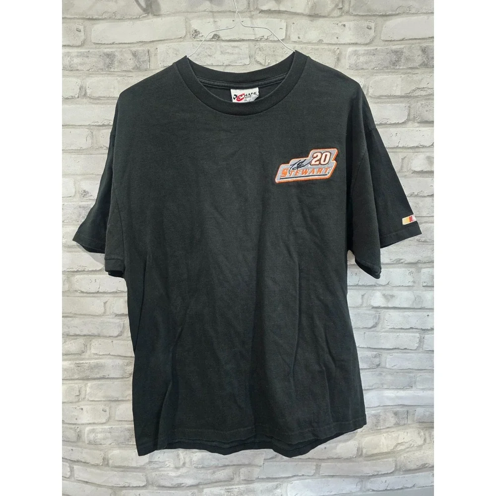 Tony Stewart #200 XL T shirt VTG Chase Authentics NASCAR Embroidered Logo